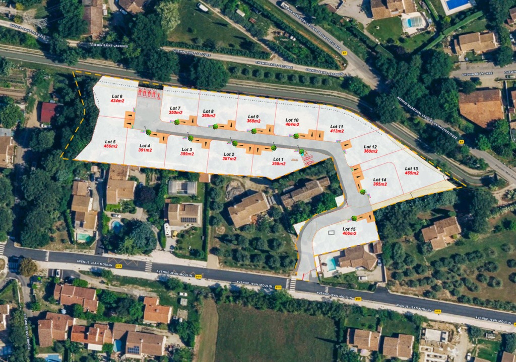 insertion plan de masse Fontvieille